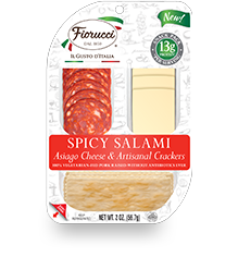 Spicy Salami & Asiago Snack Pack